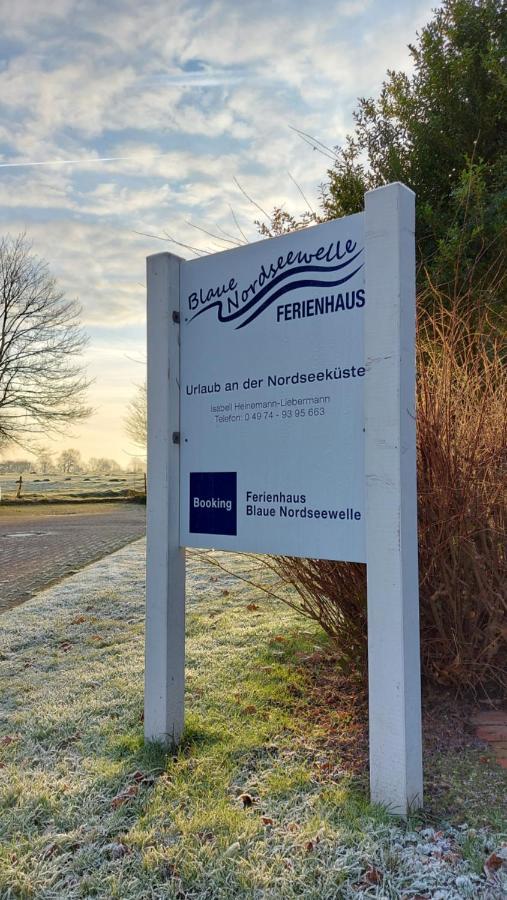 Вилла Ferienhaus Blaue Nordseewelle Эзенс Экстерьер фото